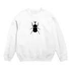 Qootiiのカブトムシ Crew Neck Sweatshirt