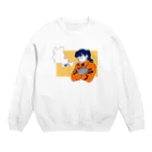 sumoの真冬の女の子 Crew Neck Sweatshirt