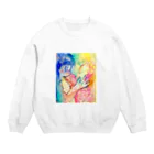 ちならたらこのあ Crew Neck Sweatshirt