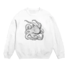  LUCKY BY CHANCE(らっきーばいちゃんす)のタコ Crew Neck Sweatshirt