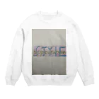 フリースタイルのスタイル Crew Neck Sweatshirt