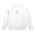 百足よくでるのイエス　パーティナイト Crew Neck Sweatshirt