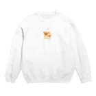 yuccoloのくまさんぽ Crew Neck Sweatshirt