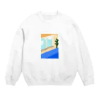 >>>>> Abstractive SERIES <<<<<のliving Crew Neck Sweatshirt