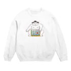 オオグマ部屋のほうほう君の横綱土俵入り Crew Neck Sweatshirt