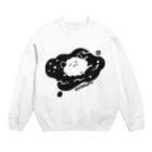 SPACEのおやすみDARY 白 Crew Neck Sweatshirt