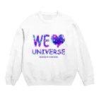 COSMOSIDEAのWE LOVE UNIVERSE  Crew Neck Sweatshirt