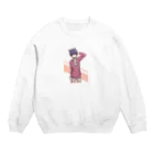 寒天(夜空たん)の紫髪シンタローくんNEO Crew Neck Sweatshirt