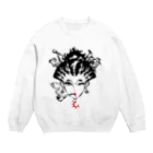 きょーたろーの雷神Mai-co Crew Neck Sweatshirt