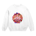 めーこʚ✞ɞ落下マンの💎girl Crew Neck Sweatshirt