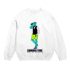 mosmos storeのSUMMER TIME Crew Neck Sweatshirt