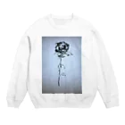 BRICK【ブリック】の薔薇バラ Crew Neck Sweatshirt