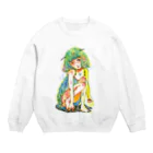 福井伸実の危うい天使ちゃん Crew Neck Sweatshirt