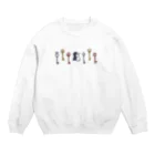 Andiamoのうさぎのカギ Crew Neck Sweatshirt