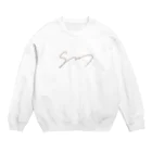 SHUY Officialの筆記ロゴアイテム Crew Neck Sweatshirt