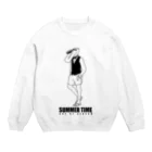 mosmos storeのSUMMER TIME Crew Neck Sweatshirt