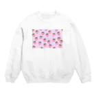 country bunnyのいちごがいっぱい Crew Neck Sweatshirt