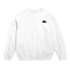 たけちの仕事疲れたライダー Crew Neck Sweatshirt