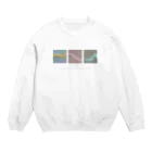 CHILL ART CLUBの📈バイオリズム📉 Crew Neck Sweatshirt