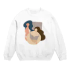 CHILL ART CLUBの🌟自信を持ってほしいよ🌟 Crew Neck Sweatshirt