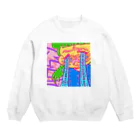 もるもっと怪獣のぼくのハロウィン2021 Crew Neck Sweatshirt