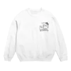 桜庵❀⁺｡のシャキッと秋柴🐶BK Crew Neck Sweatshirt