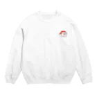 UtinoINUのさんたブルドック君 Crew Neck Sweatshirt