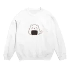 hinamaru☆shopのおにぎりにゃんこ Crew Neck Sweatshirt