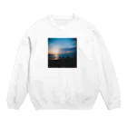 あるくん®️🥂alcoholicのエモ写ロゴなし Crew Neck Sweatshirt