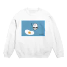 まろたまごのまろたまごくん Crew Neck Sweatshirt