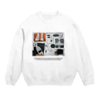 KOPAKUの存在証明くん Crew Neck Sweatshirt