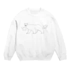 segasworksの白熊親子 Crew Neck Sweatshirt