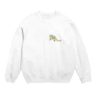 puikkoの虎子石（ワンポイント） Crew Neck Sweatshirt