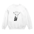 greehaのキリンさん Crew Neck Sweatshirt