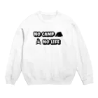 アウトドアデザインのNO CAMP NO LIFE スウェット