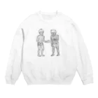 hidekiccanのきなこ工場長 Crew Neck Sweatshirt