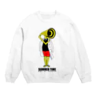 mosmos storeのSUMMER TIME Crew Neck Sweatshirt