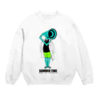 mosmos storeのSUMMER TIME Crew Neck Sweatshirt