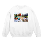 ハムプログッズのSFパパ日記スウェット Crew Neck Sweatshirt