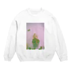 超・可愛い倶楽部のガール・ミーツ・🍒 Crew Neck Sweatshirt