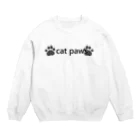 作sa/画ga/人toのcat paws Crew Neck Sweatshirt