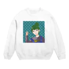 ワニのお店のよつばちゃん2 Crew Neck Sweatshirt