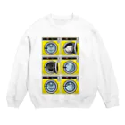 TOMOKUNIのコインランドリー Coin laundry【２×３】 Crew Neck Sweatshirt