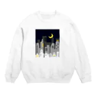 うなわるどの夜の街 Crew Neck Sweatshirt