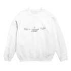 yoshino_worksの正規分布 Crew Neck Sweatshirt