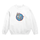 taketamaのねこまろ Crew Neck Sweatshirt