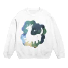 ୨୧ やまもと ୨୧の足がたくさんあるいきもの Crew Neck Sweatshirt