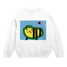 honorの虎じゃない猫ちゃん Crew Neck Sweatshirt