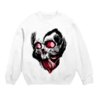 Pirates_ChiのSKULL Crew Neck Sweatshirt