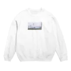 シュウマイのバニラ味のあさが来たね Crew Neck Sweatshirt